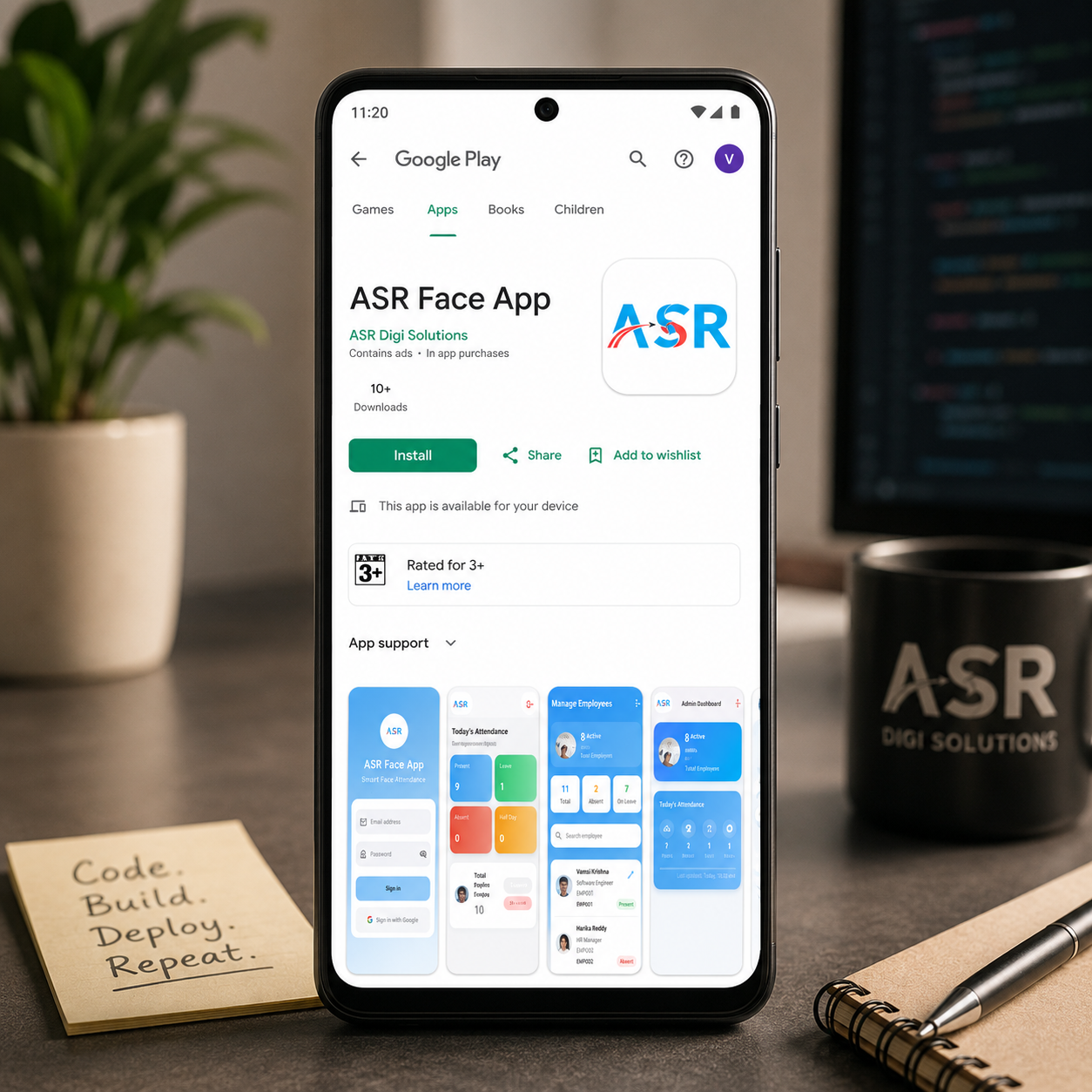 ASR Website Full Stack Development